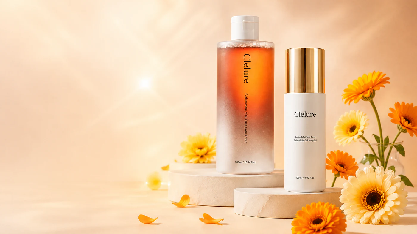 Clelure 스킨케어 제품